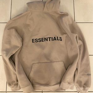 Essentials Hoodie in Taupe sz XL Men’s